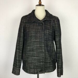 Martin + Osa Tweed Wool Blend Lined Jacket
